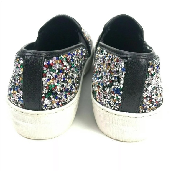 Steve Madden Gracious Embellished Rhinestone Shoes - Picture 6 of 8